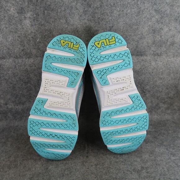 Fila Shoes Womens 8.5 Athletic Trainers Running Active Comfort Walking Grey Blue - Picture 9 of 12
